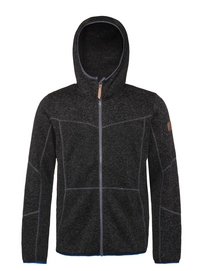 Vest Protest Men Liverton Full Zip Hoody True Black