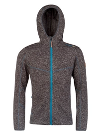 Ski vest Protest Men Pizza Full Zip Hoody Asphalt