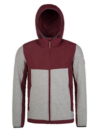 Ski-Fleecejacke Protest Gravel Full Zip Hoody Merlot Herren