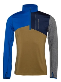 Skipully Protest Men Matson 1/4 Zip Green Eyes