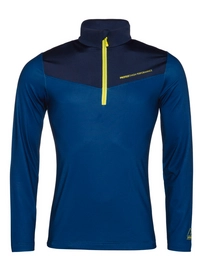 Ski Sweatshirt Protest Men Maldon 1/4 Zip Ground Blue