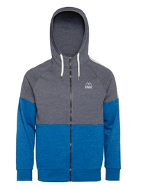 Vest Protest Men Layton Full Zip Hoody Sporty Blue