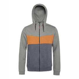Vest Protest Men Owsten Full Zip Hoody Dark Grey Melee