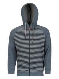 Vest Protest Men Boden Full Zip Hoody Navy Blue