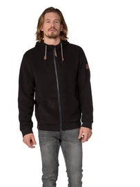 Vest Protest Men Mellor Full Zip Hoody True Black
