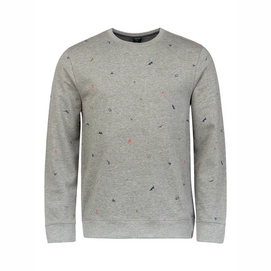 Pullover Protest Beck Sweatshirt Dark Grey Melee Herren