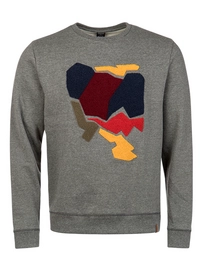 Jumper Protest Men Halfpipe Sweatshirt Dark Grey Melee