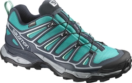 Wandelschoen Salomon X Ultra 2 GTX W Peacock Blue Lucite Green