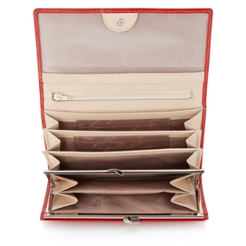 Dames Portemonnee Castelijn & Beerens Allegro Beugel Rood