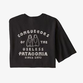 T-Shirt Patagonia Men's C.O.T.U. Fins Pocket Responsibili Tee Black