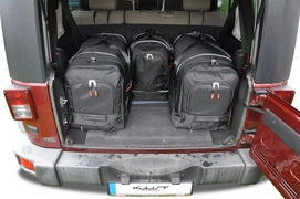 Tassenset Kjust Jeep Wrangler 2006+  (4-delig)