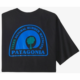 T-Shirt Patagonia Homme Rubber Tree Mark Responsibili Tee Black-M