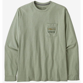 T-Shirt Manches Longues Patagonia Men 73 Skyline Pocket Responsibili Tee Salvia Green