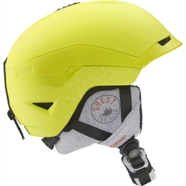 Skihelm Salomon Quest Access Gecko Green