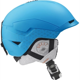 Skihelm Salomon Quest Access Blue Matt Outdoorsupply