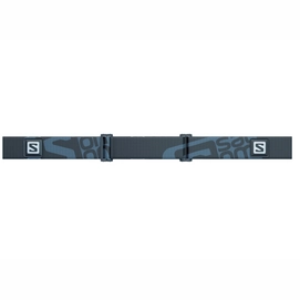 Skibril Salomon Xview Black Solar Blue