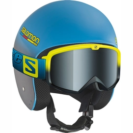 Skihelm Salomon X Race SL Lab Blue Black