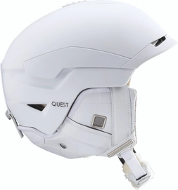Skihelm Salomon Quest LTD W White