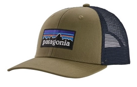 Casquette Patagonia P-6 Logo Trucker Hat Sage Khaki