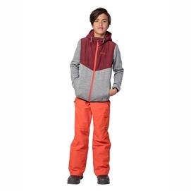 Ski vest Protest Junior Saab Full Zip Hoody Merlot