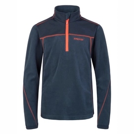 Skipully Protest Boys Adek 18 1/4 Zip Top Navy Blue