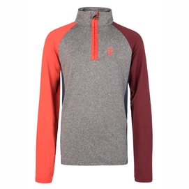 Pull de Ski Protest Boys Boz 18 1/4 Zip Top Orange