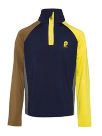 Pull de Ski Protest Boys Boz 19 1/4 Zip Ground Blue