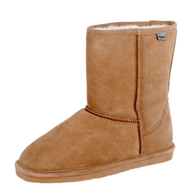 Pantoletten Damen Bighorn 3812 Wildleder Chestnut