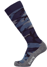 Ski Socks Barts Unisex Camo Blue