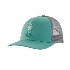Casquette Patagonia Protect Your Peaks Trucker Hat Light Beryl Green