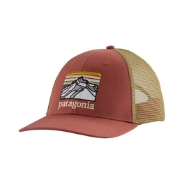 Casquette Patagonia Line Logo Ridge LoPro Trucker Hat Spanish Red