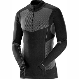 Langarm-Shirt Salomon Primo Warm Half Zip Schwarz Herren