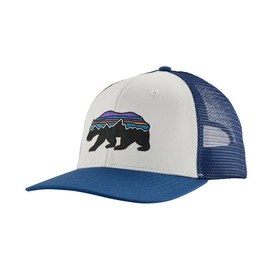 Casquette Patagonia Fitz Roy Bear Trucker Hat White 2020