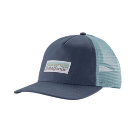 Casquette Patagonia Pastel P6 Label Layback Trucker Hat Dolomite Blue