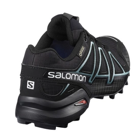 Trailrunningschoen Salomon Speedcross 4 GTX Women Black Metallic