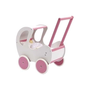 Poppenwagen Deluxe Base Toys Pallas Hout Wit