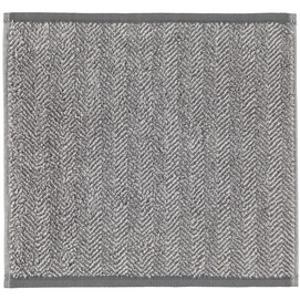 Gezichtsdoekje Cawö Cottage Allover Anthracite (Set van 6)