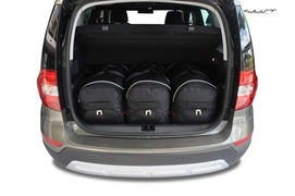 Tassenset Kjust Skoda Yeti Outdoor 2009+  (3-delig)