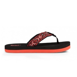 Teva Children Mush II Old Lizard Black Red