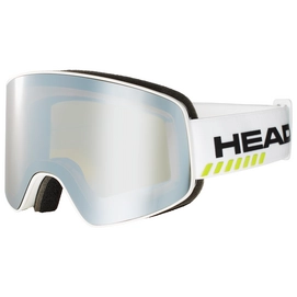 Skibril HEAD Horizon Race White / Silver (+ Sparelens)