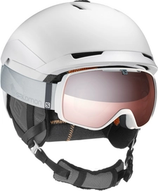 Skihelm Salomon Quest White