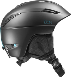 Skihelm Salomon Icon2 Black Damen