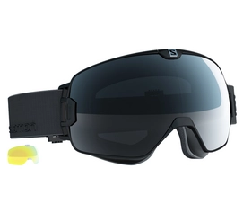 Skibrille Salomon Xmax Black Solar Black + Xtra Scheibe