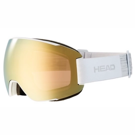 Skibrille HEAD Magnify 5K White / 5K Gold (+ Ersatzgläser) Unisex