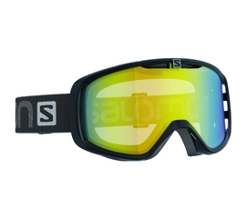Skibril Salomon Aksium Black Low Light Yellow