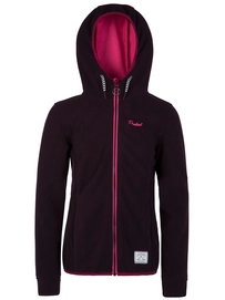 Ski vest Protest Junior Mita Full Zip Hoody Dark Lava