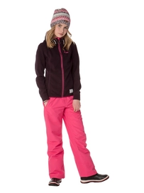 Ski vest Protest Junior Mita Full Zip Hoody Dark Lava