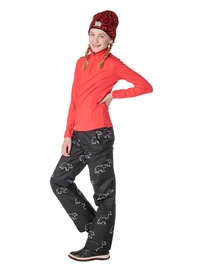 Skipully Protest Girls Fabrizoy 1/4 Zip Top Tulip Red