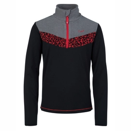 Skipully Protest Girls Fresh 1/4 Zip Top True Black