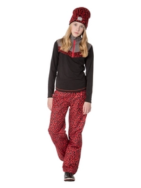 Skipully Protest Girls Fresh 1/4 Zip Top True Black